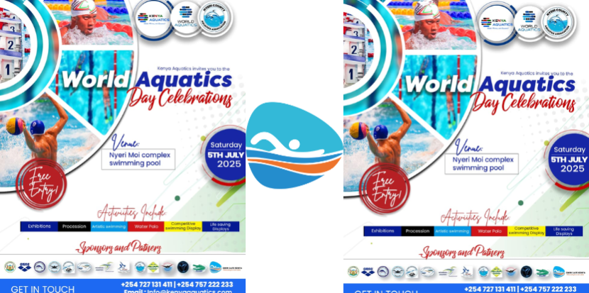 Swim Safe Kenya to Showcase Life-Saving Drills at 2025 World Aquatics Day Celebrations