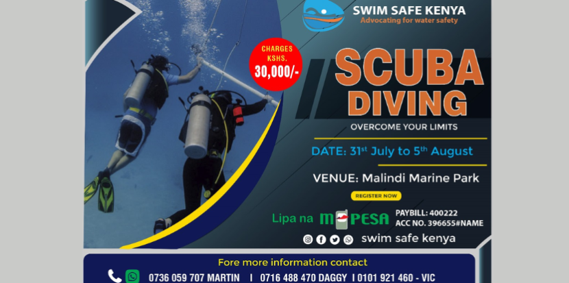 Scuba Diving Adventure with Swim Safe Kenya