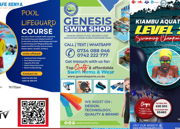 Swim Safe Kenya and Genesis Sports Named Main Sponsors of the KCAA Invitational Swimming Gala 2026