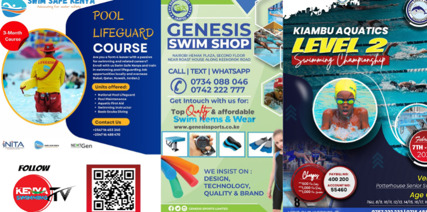 Swim Safe Kenya and Genesis Sports Named Main Sponsors of the KCAA Invitational Swimming Gala 2026