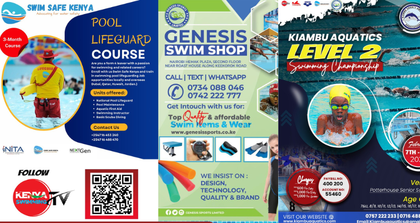 Swim Safe Kenya and Genesis Sports Named Main Sponsors of the KCAA Invitational Swimming Gala 2026