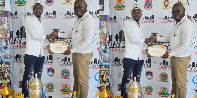 SSK Director Daktari Douglas Honoured by KUSF for Outstanding Contribution to Swimming and Drowning Prevention